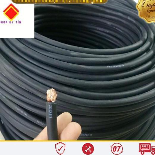 Dây cáp hàn 16mm cao su mềm lõi đồng