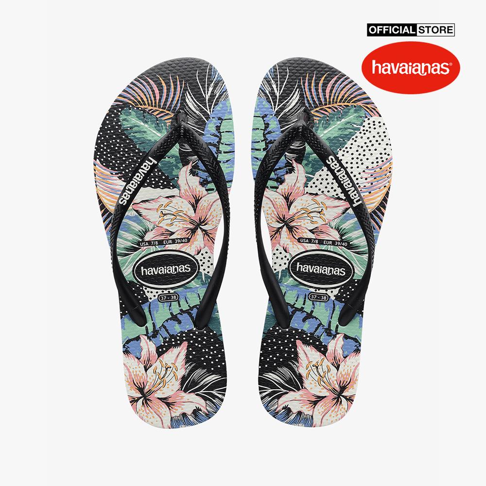 HAVAIANAS - Dép nữ Floral Dots 4145474-0090