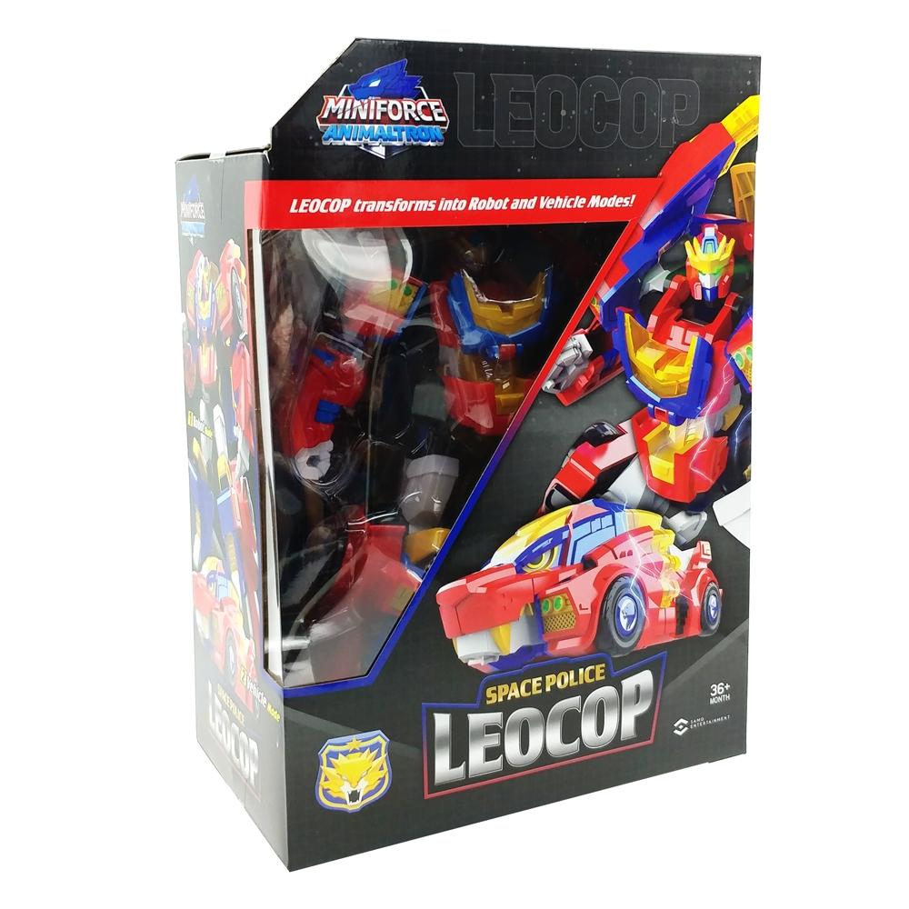 Đồ Chơi Mô Hình Siêu Robot Cảnh Sát Vũ Trụ Sư Tử Space Police LeoCop - Miniforce 309002