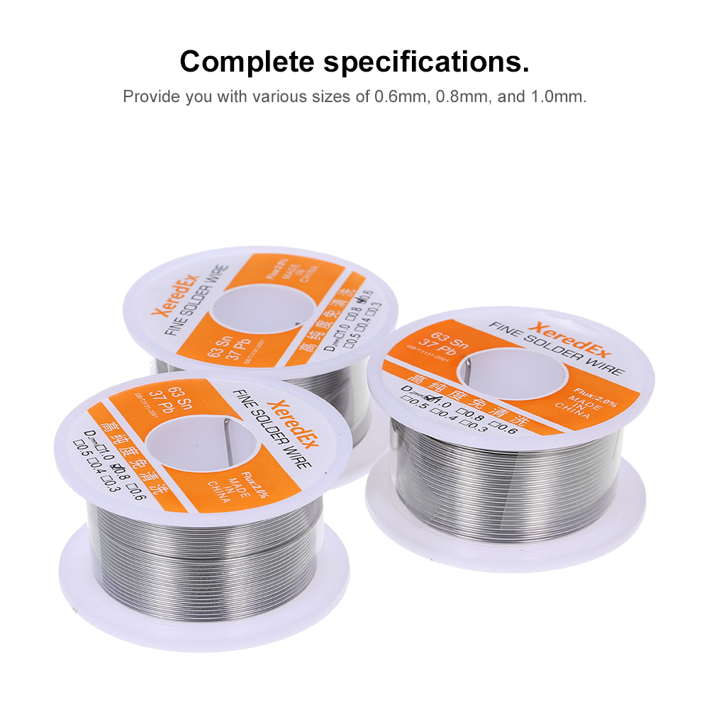 Cuộn Dây Hàn thiếc Chì 1.0mm 50g Flux 2.0%