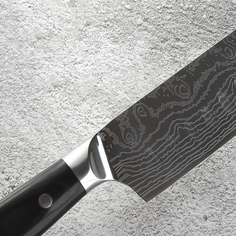 DAO BẾP NHẬT SANTOKU THÉP CAO CẤP MÃ KDT116