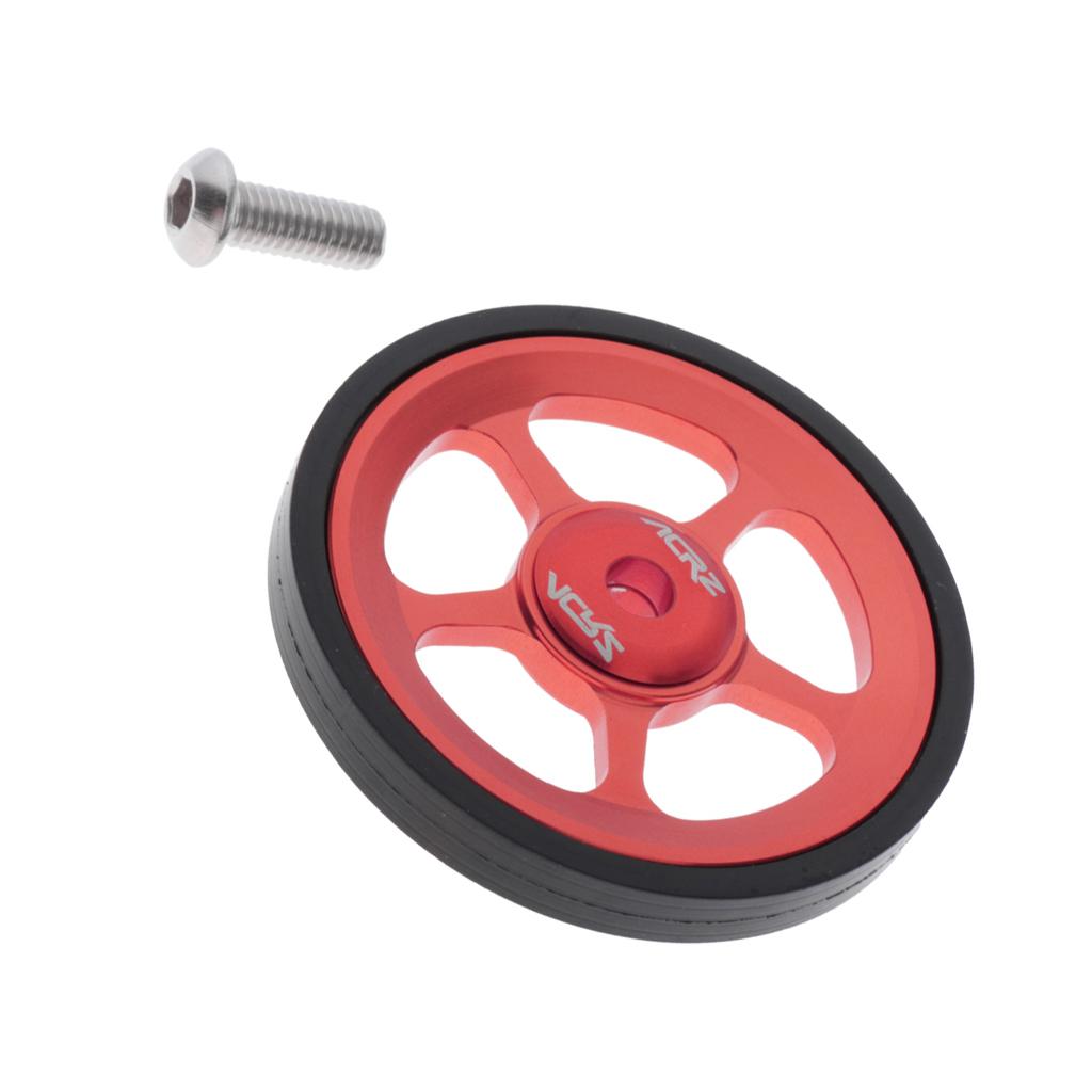 Premium Folding Bike Easy Wheels Modified Easywheel for Brompton