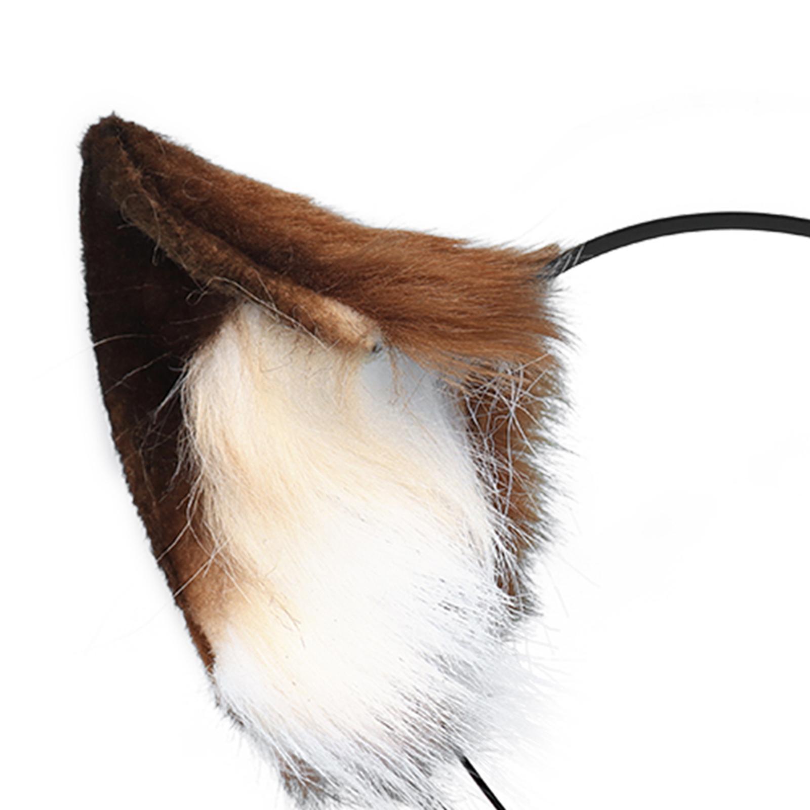 Ears Headband Animal Ears Hair Hoop Hair Accessories Cosplay Party Halloween Costume Ears Headwear