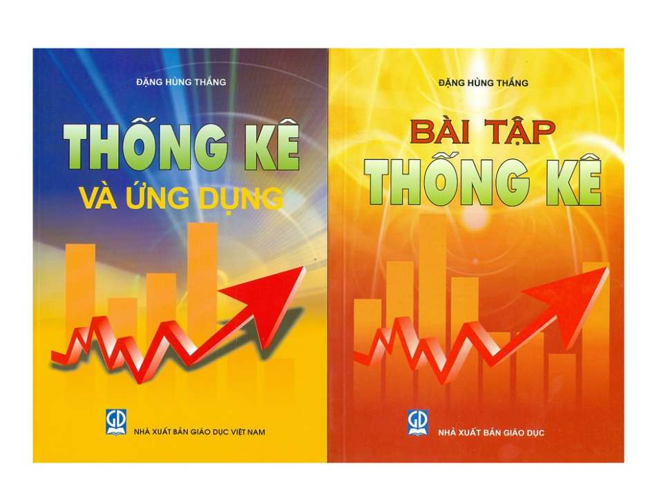 Sách - Combo Thống Kê Và Ứng Dụng + Bài tập thông kê Giáo trình dùng cho các trường Đại học và Cao đẳng