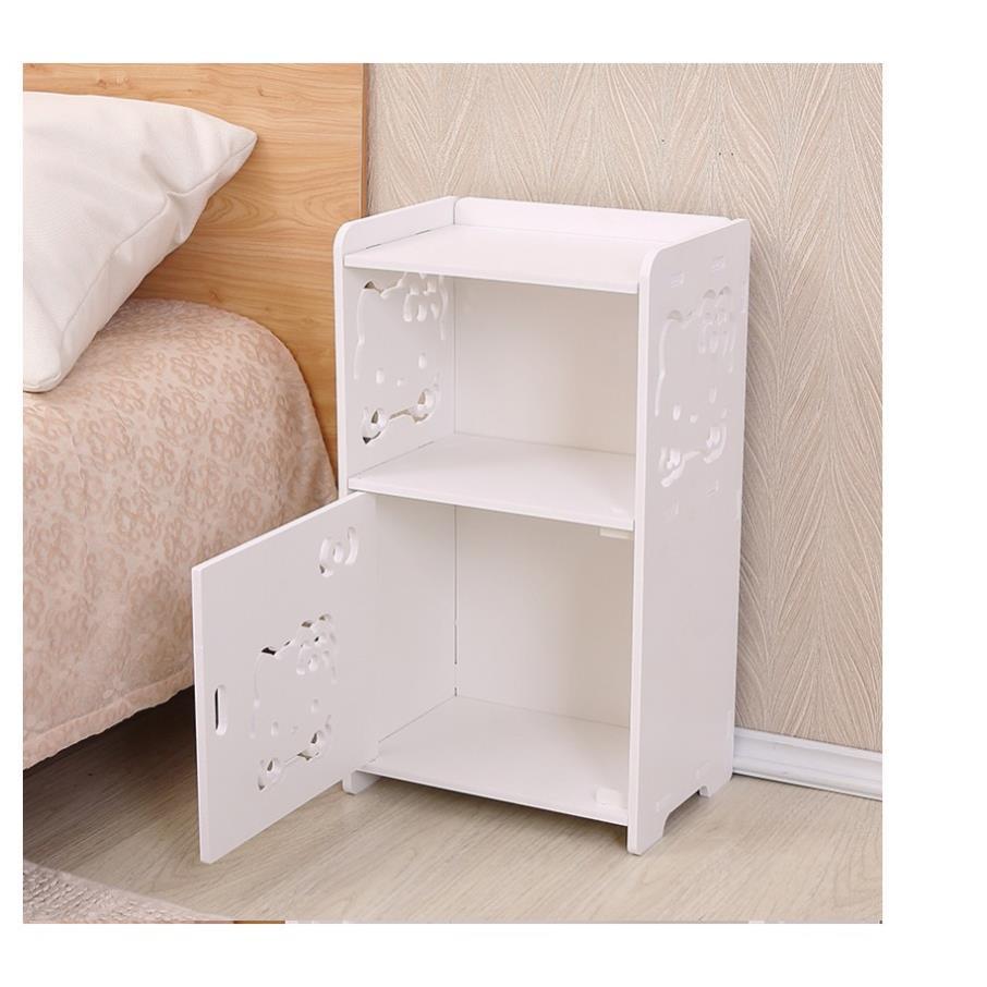 Kệ gỗ đầu giườngFREESHIPKệ Gỗ Kitty Đa Năng 25x17.5x47.5cm chịu nước tuyệt đối, chống xước, chống mối mọt 8784