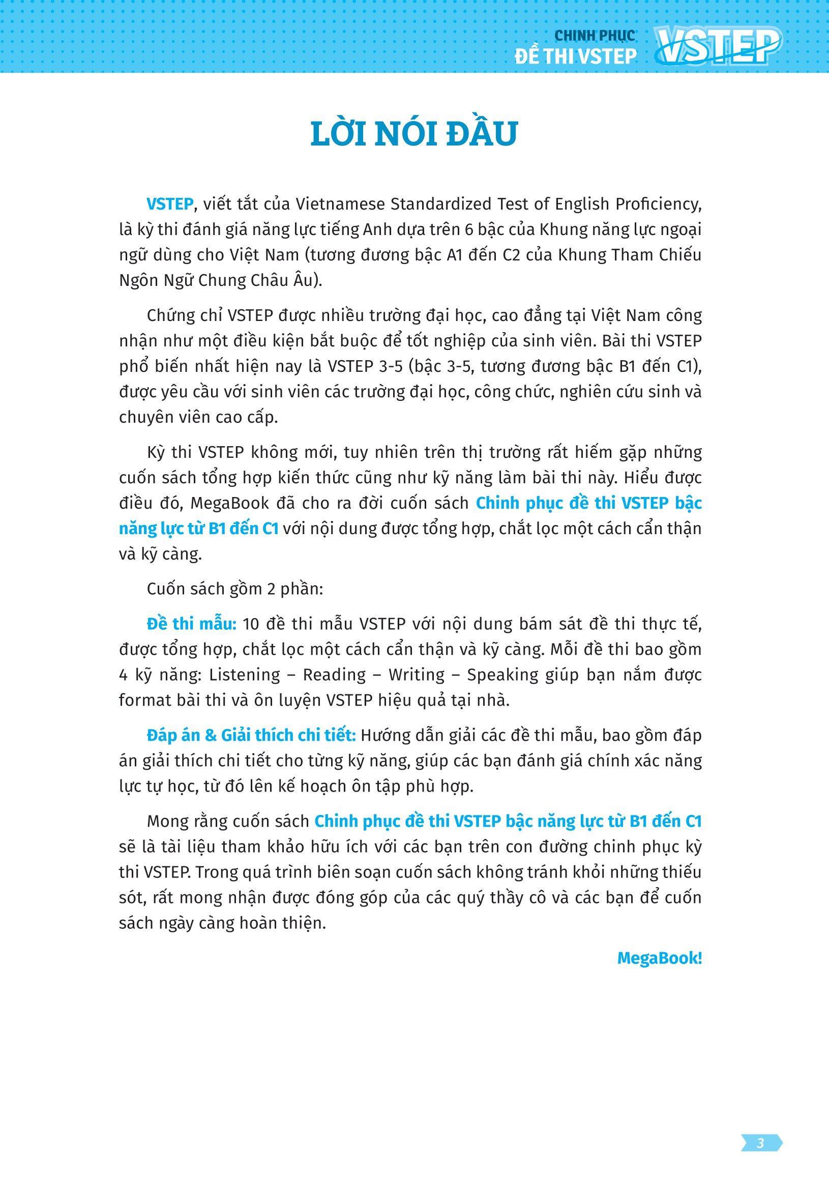 VSTEP - Chinh Phục Đề Thi VSTEP Bậc Năng Lực Từ B1 Đến C1 - ảnh 6