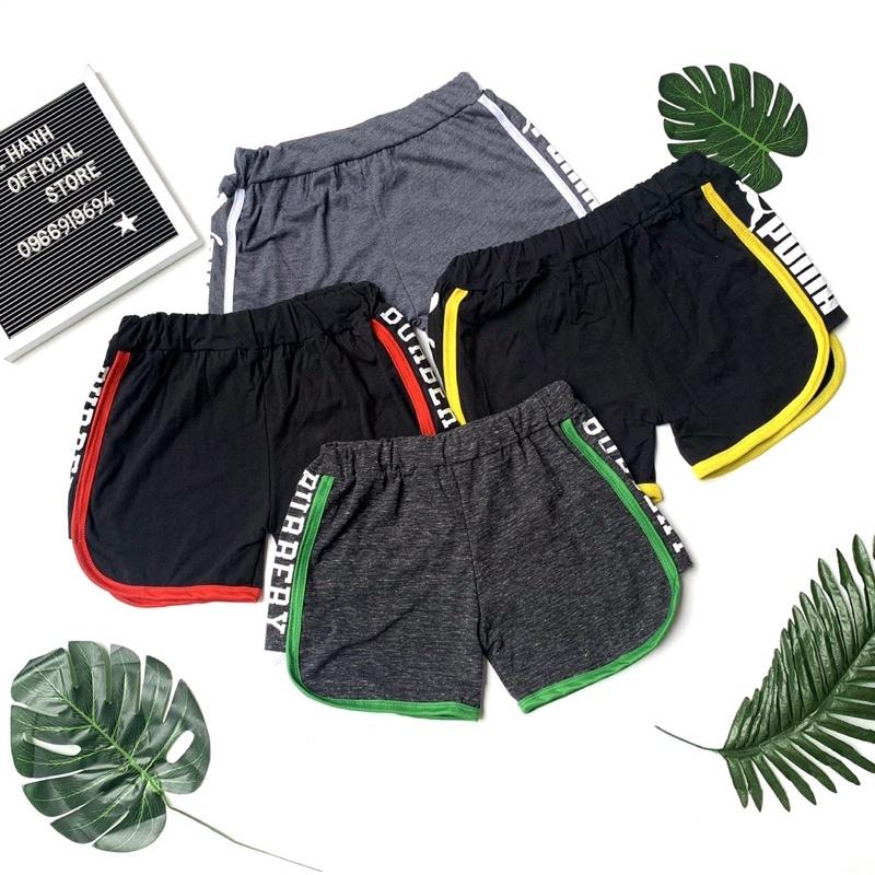 Quần đùi nữ mặc ở nhà, quần short nữ vải thun cottong co giãn TH STORE