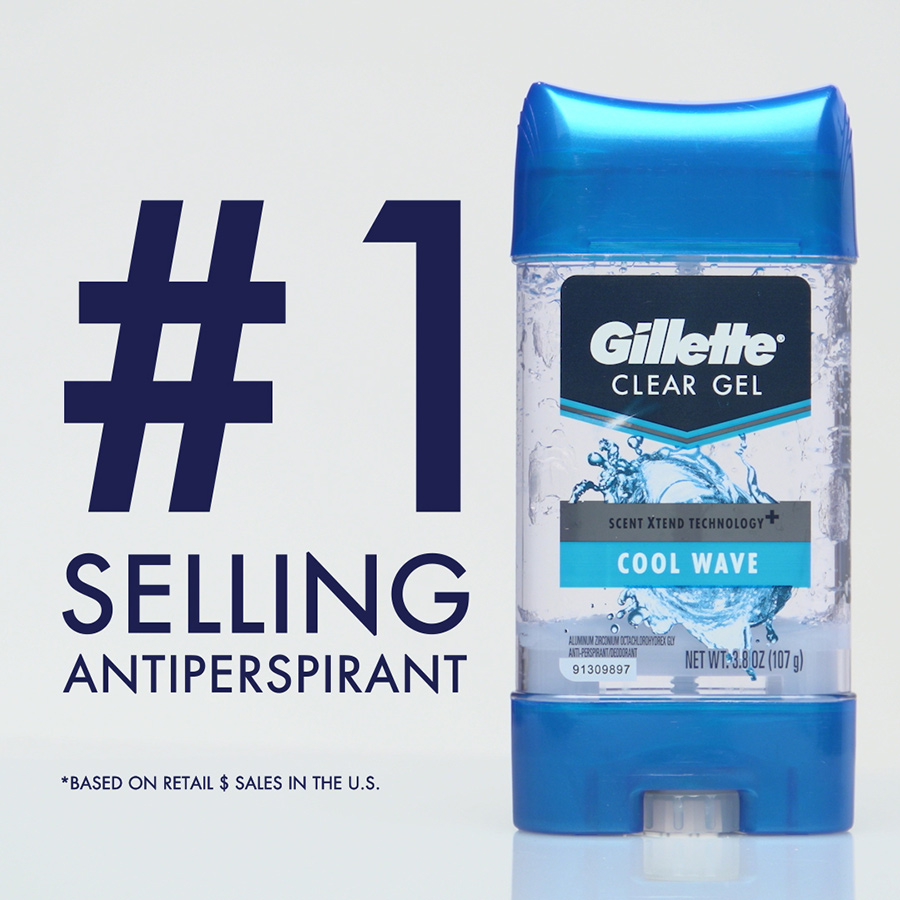 Gel khử mùi Gillette Hương Gió Biển 107g (Nhập khẩu Mỹ)