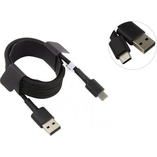 Cáp sạc nhanh Xiaomi MI Braided Cổng Usb to Usb Type C 2A tốc độ 480Mbps dài 100cm - Hàng chính hãng