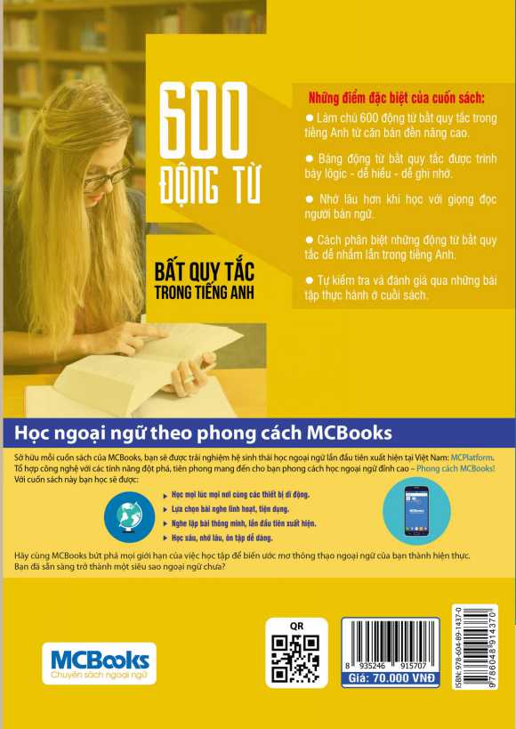 600 động từ bất quy tắc trong tiếng anh - TKBooks