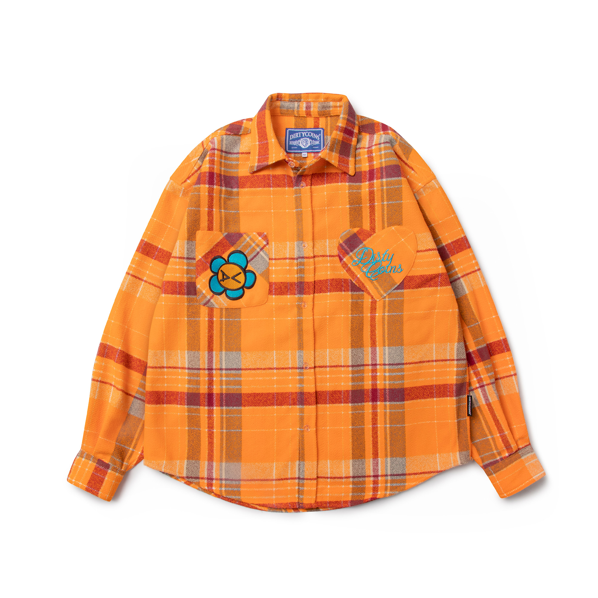 Áo Khoác DirtyCoins Love Flannel Jacket