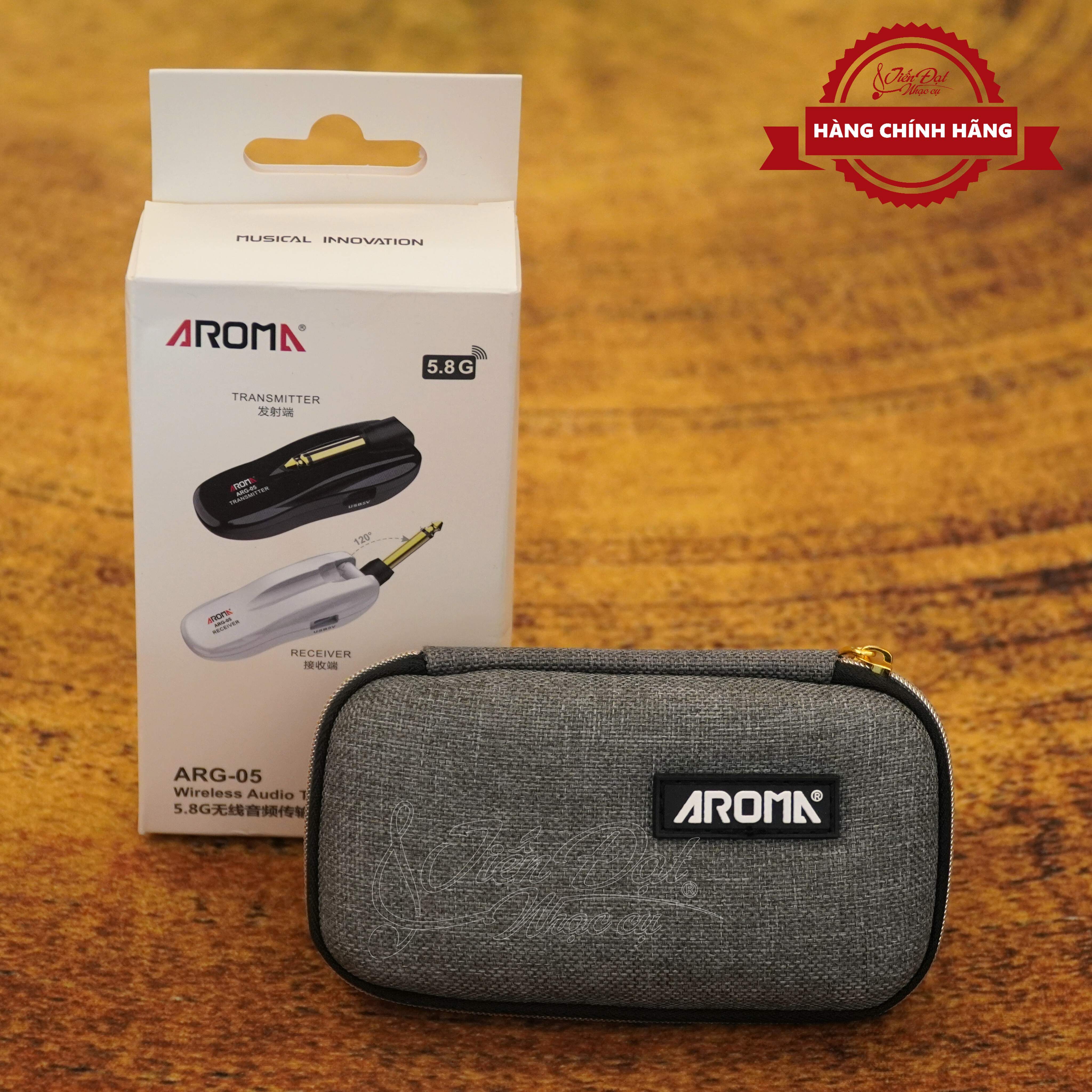 Bộ Thu Phát Tín Hiệu Âm Thanh Không Dây AROMA ARG-05