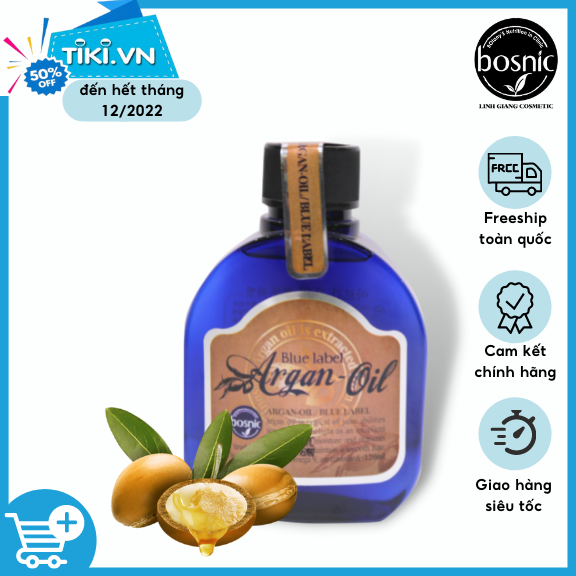 TINH DẦU DƯỠNG TÓC ARGAN OIL BOSNIC 120ML