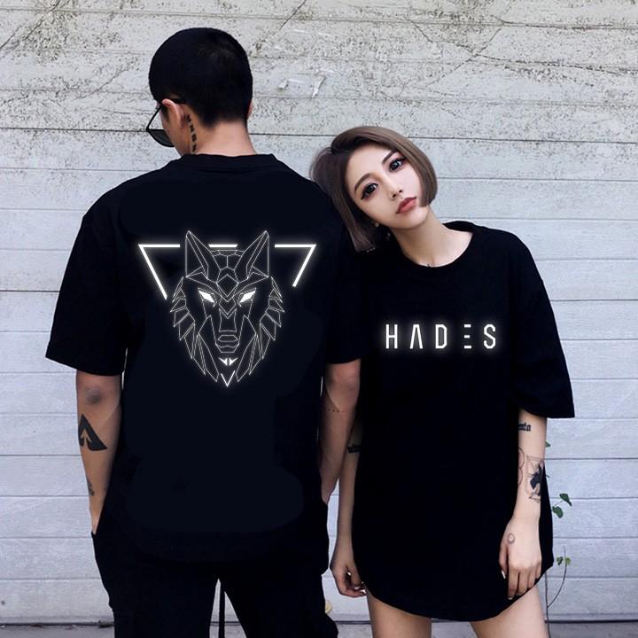 ÁO THUN TAY LỠ HADES PHẢN QUANG