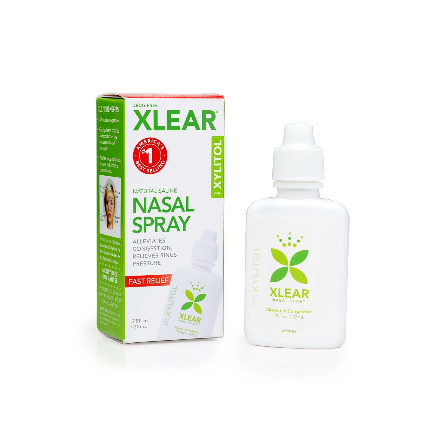 [HÀNG MỸ] Chai xịt mũi Xlear 22ml cho bé và người lớn