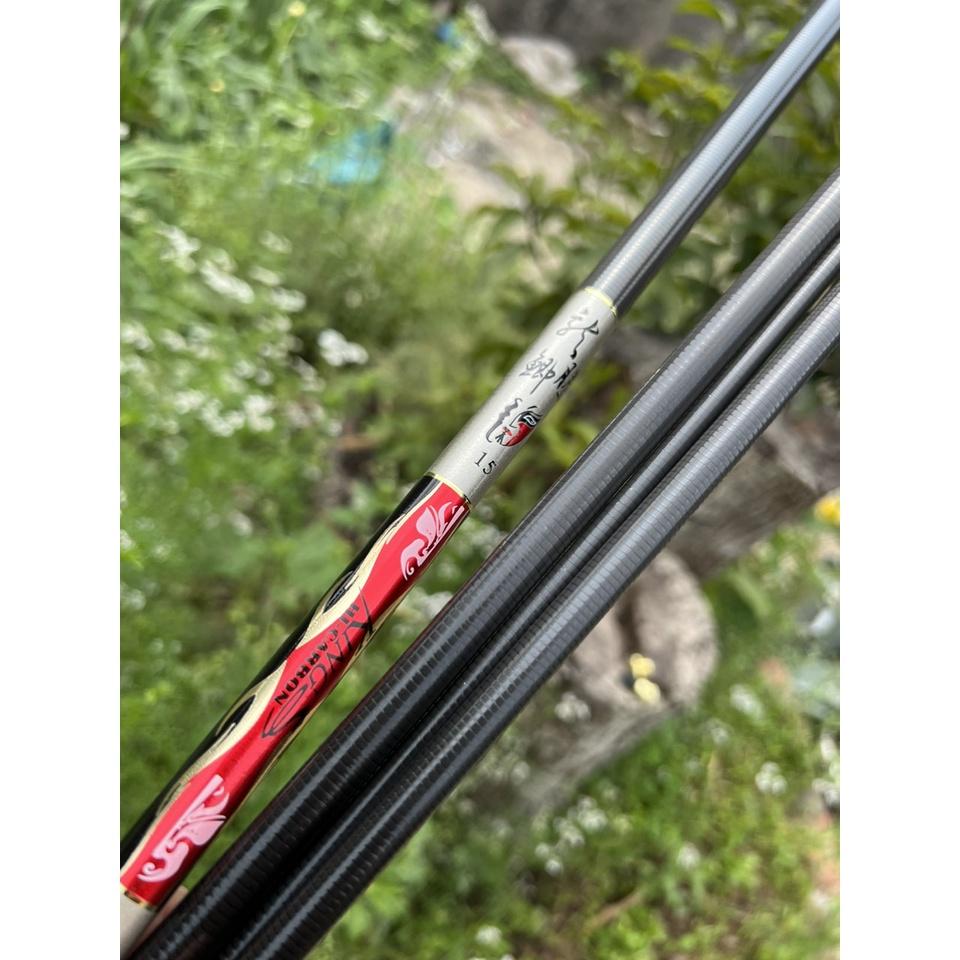 Cần câu tay quỷ vương 4h tặng kèm nhẫn và ngọn zin,cần tay chuyên gảy rô diếc