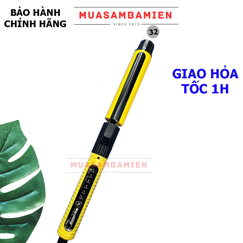 Máy uốn tóc cảm ứng vàng chuẩn salon tóc M606