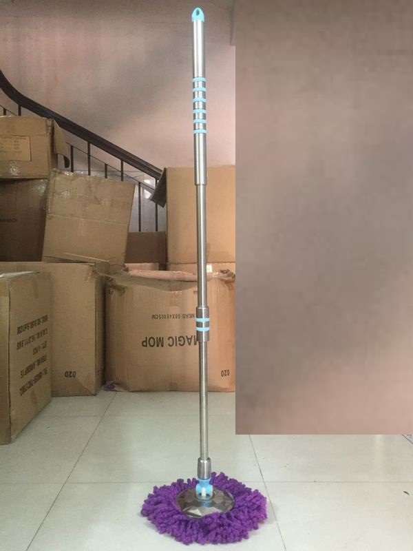 Cây lau nhà 360 độ Inox và nhựa (Bán lẻ - Không thùng)