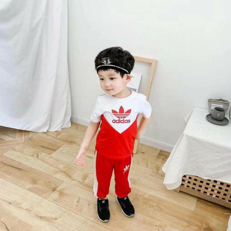 Bộ thể thao chính hãng Starkids cho bé trai bé gái siêu xinh size 10-65kg thun cotton chính phẩm 4c loại 1