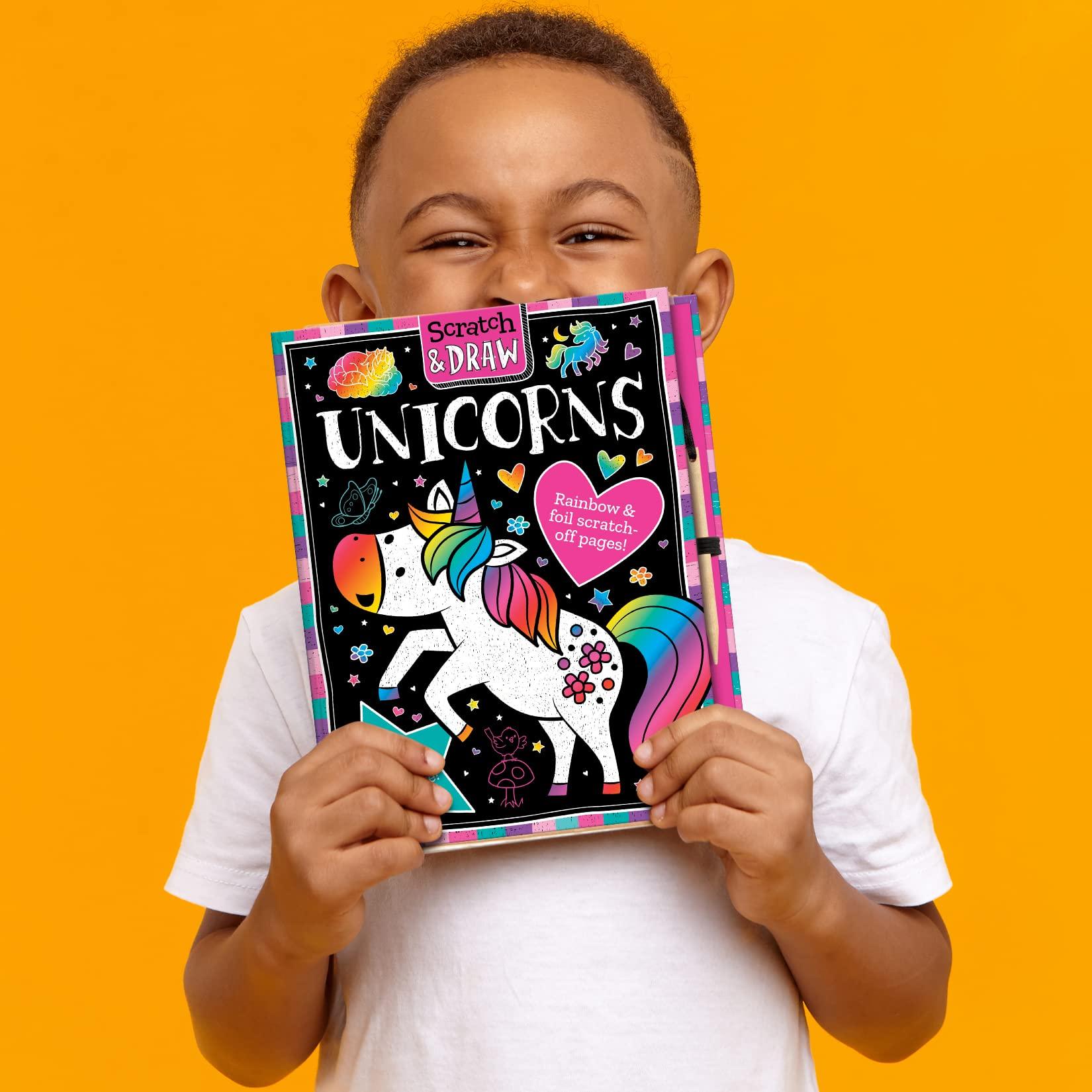 Sách ngoại văn: Scratch And Draw - Unicorns