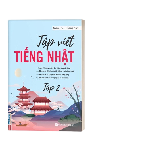 Sách - Tập Viêt Tiếng Nhật tập 2