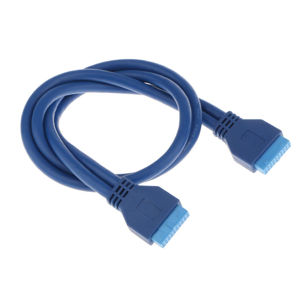 Motherboard 19 Pin Header to USB 3.0 Type C Adapter Converter Bracket Card