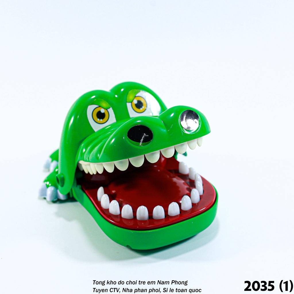 Cá sấu bấm răng 2035 - Đồ chơi thông minh cho trẻ em - Quà tặng sinh nhật