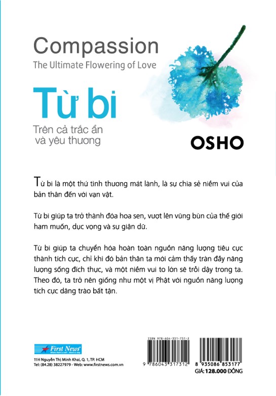 Sách OSHO Từ Bi - Compassion