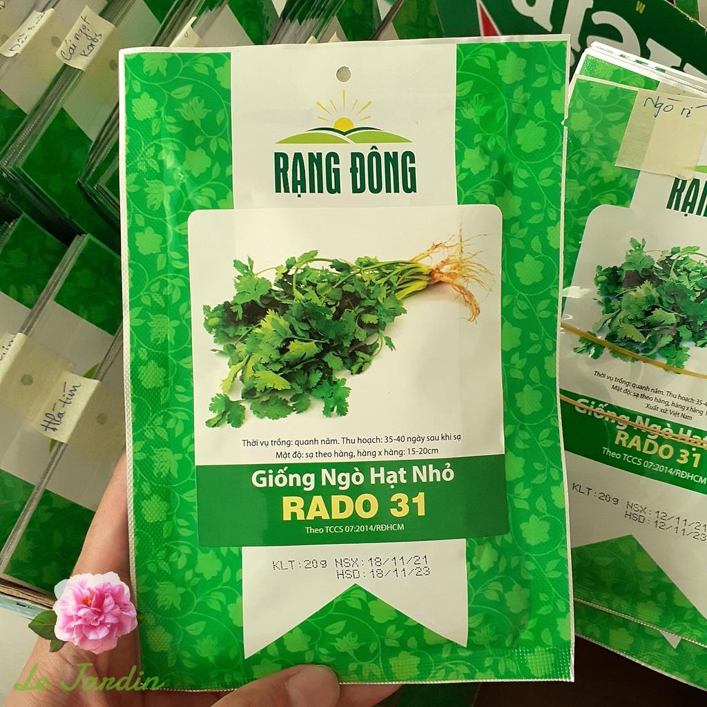 Hạt giống ngò rí (rau mùi) Rado 31 gói 20gr