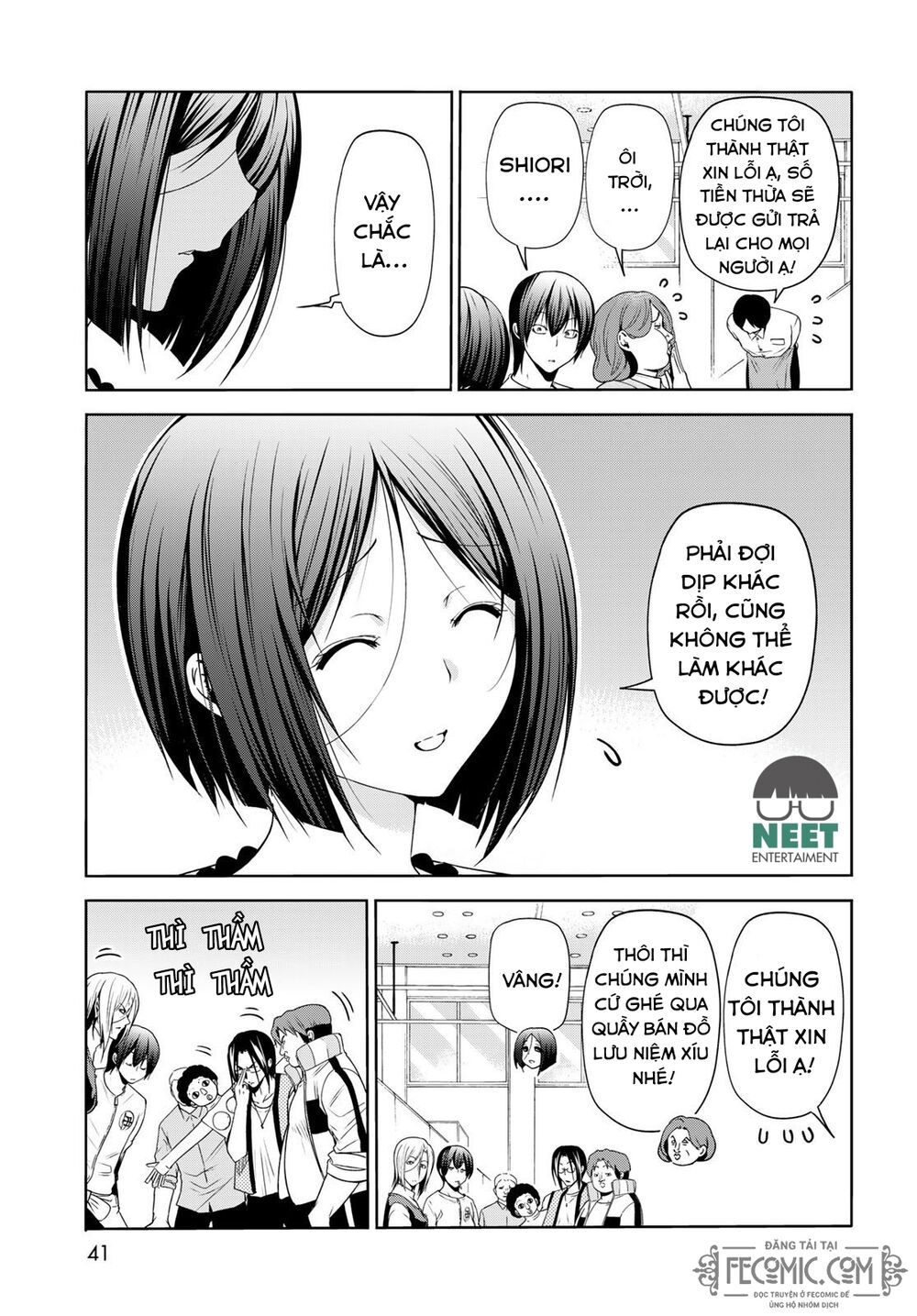 cô gái thích lặn - grand blue chapter 78 38