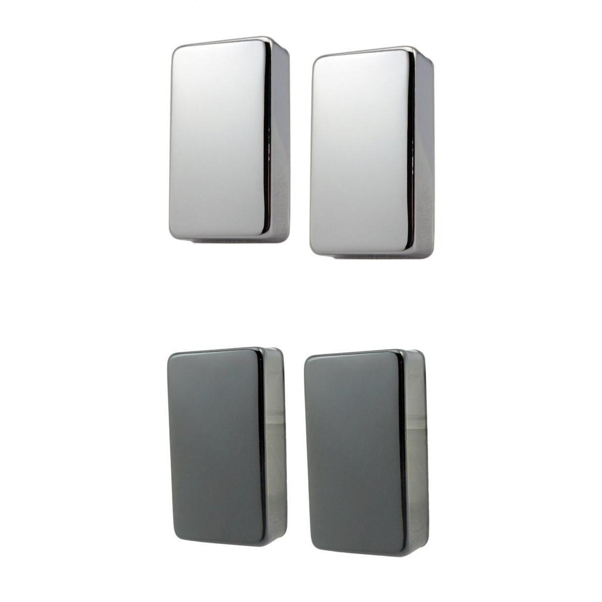 4pcs Sealed Brass Humbucker Pickup Covers for Electric Guitar/Bass Accessories