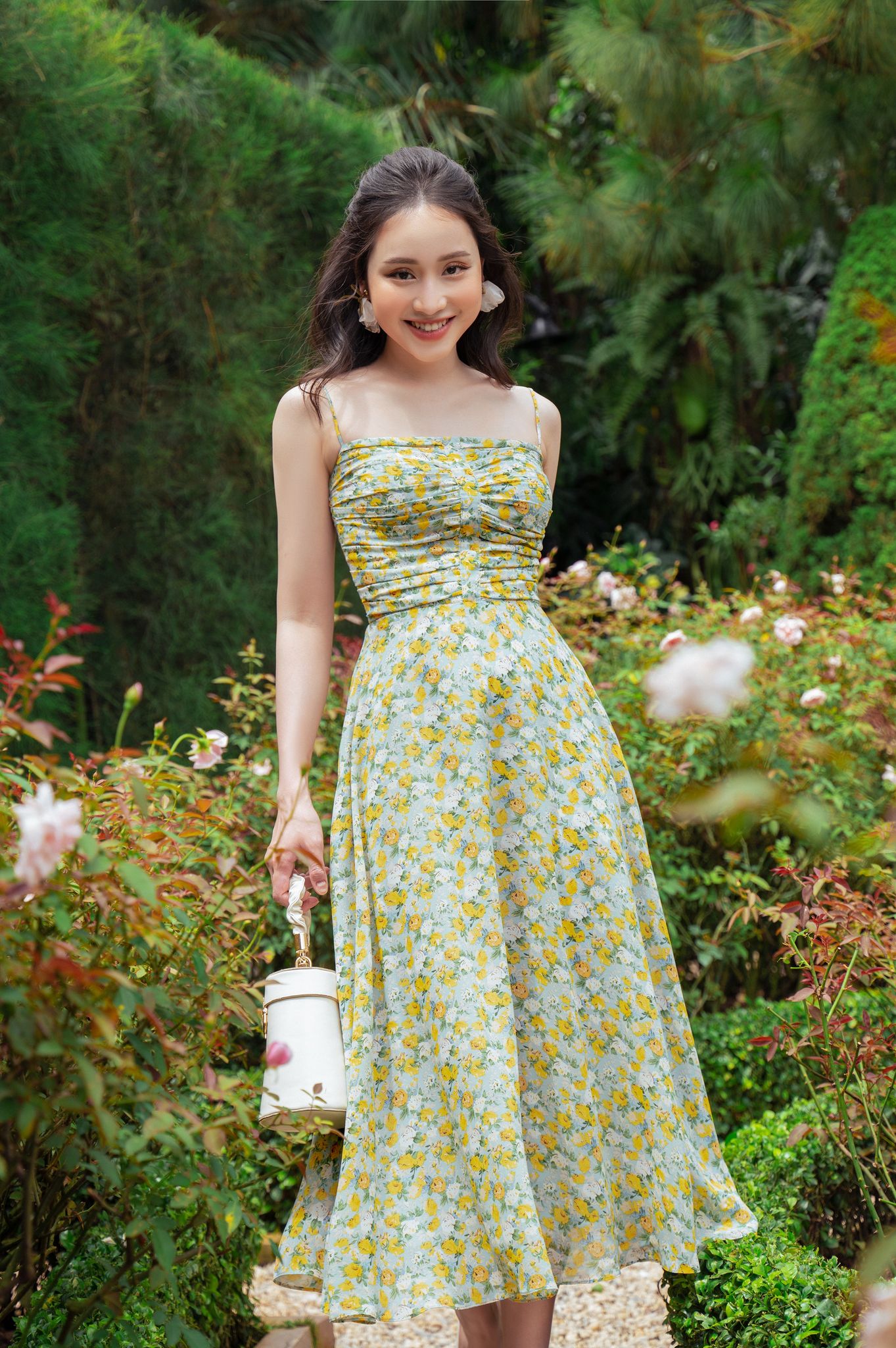 OLV - Đầm Mini Fleur Lemon Dress