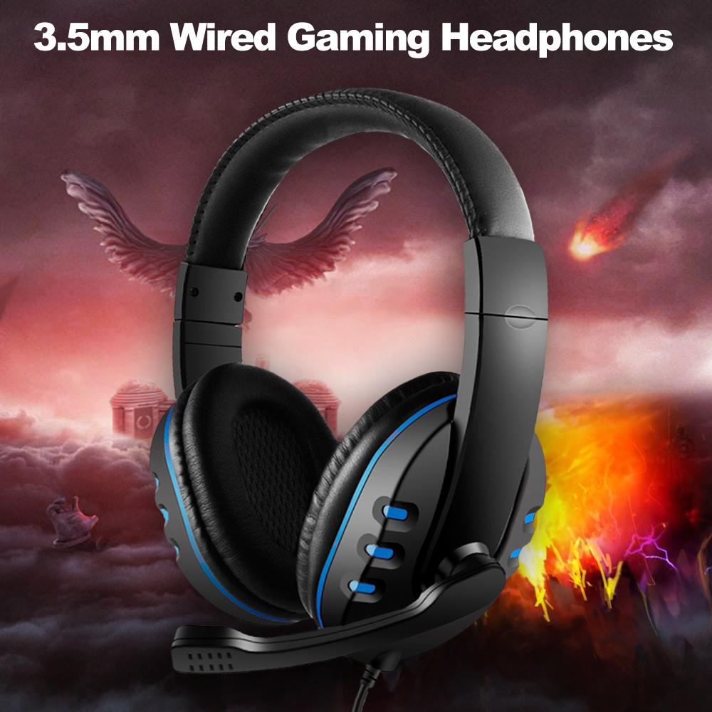 Chất Lượng Tốt Trên Tai Tai Nghe Game Thủ Stereo Bass Sâu Tai Nghe Chơi Game Chụp Tai Kèm Micro Cho Máy Tính Máy Tính Laptop Notebook