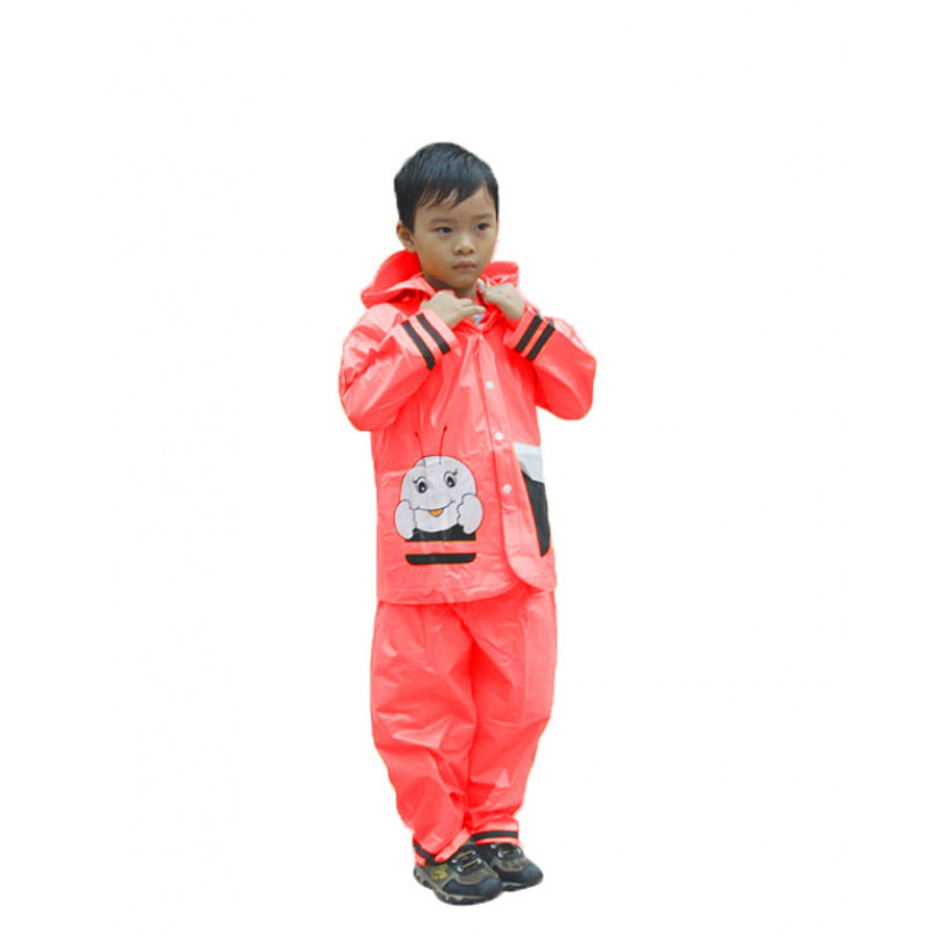 Bộ quần áo đi mưa rando trẻ em ong mật Size 3 dành cho bé có chiều cao từ 120 -130 cm