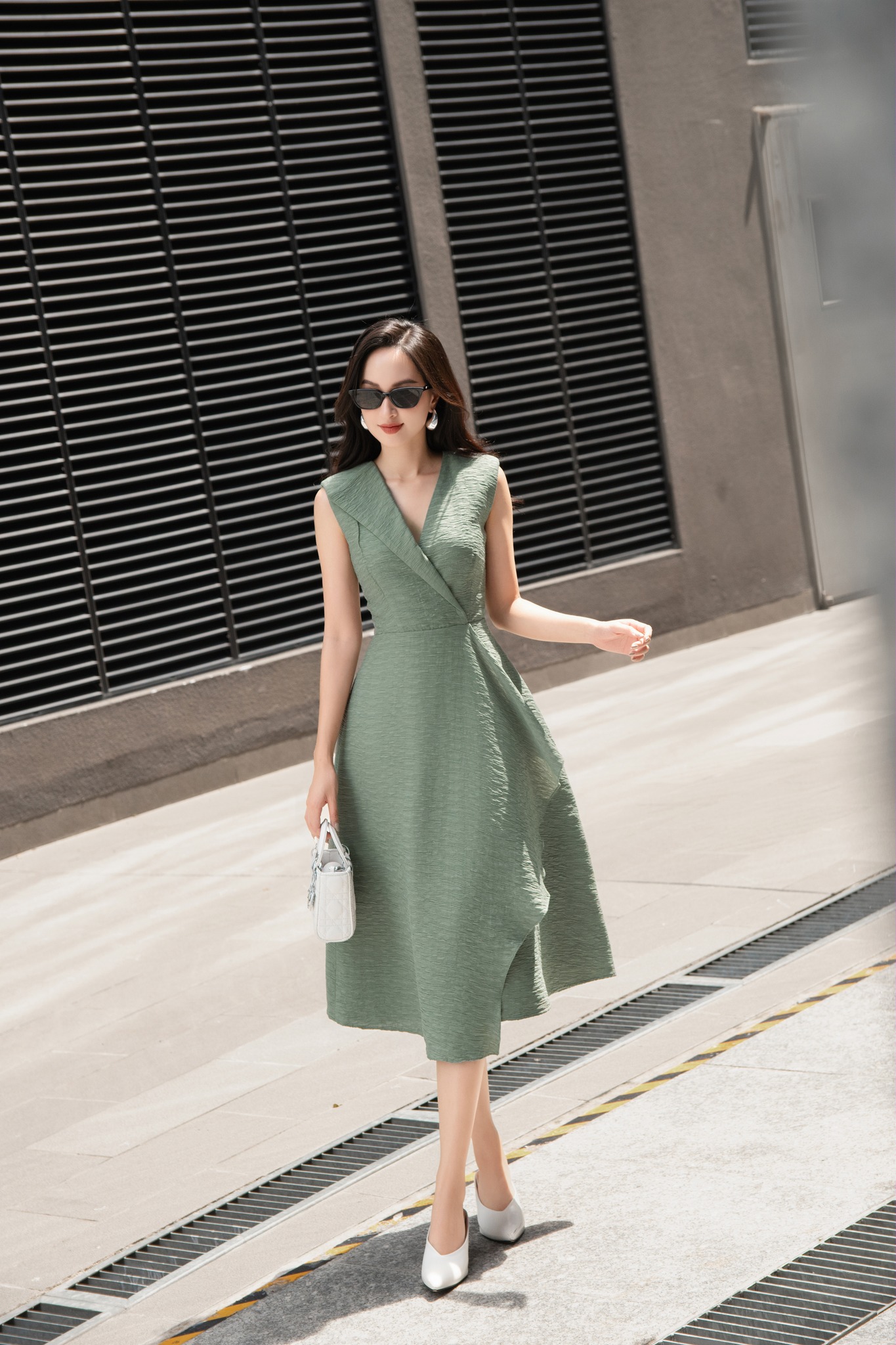 OLV - Đầm Lucie Wrap Side Dress