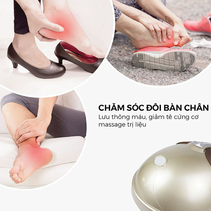 Máy massage chân mẫu mới