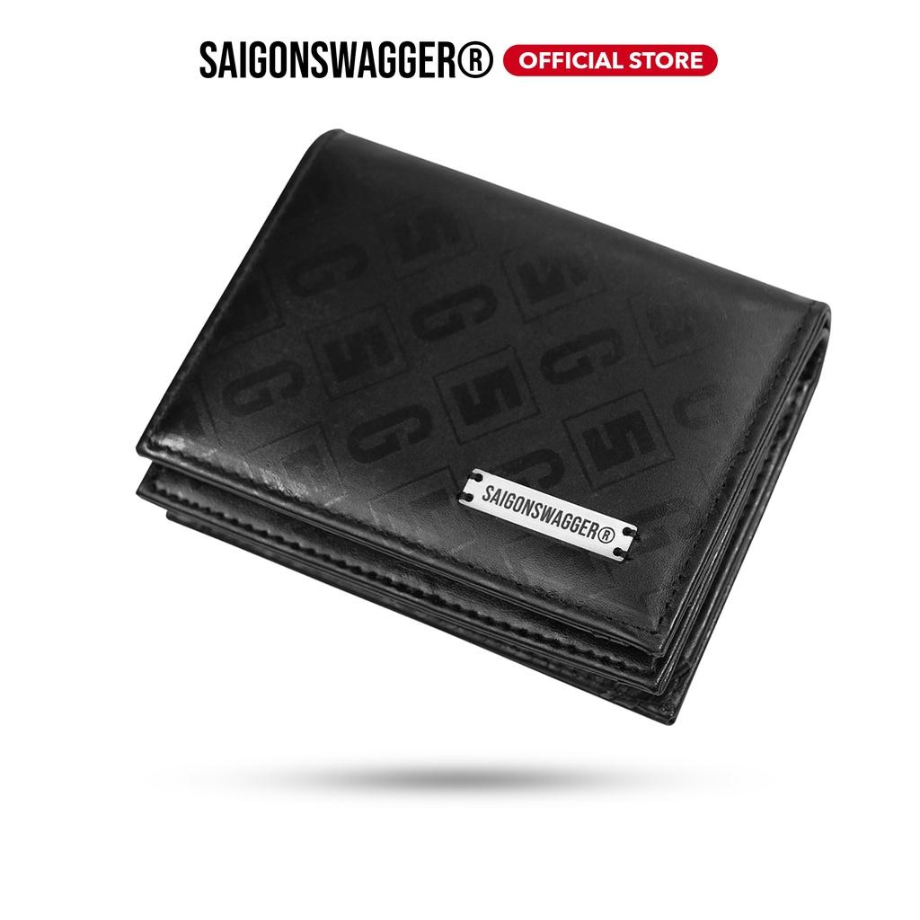 Ví Gập Đôi Nữ Da In SAIGON SWAGGER Eclipse Fold Wallet