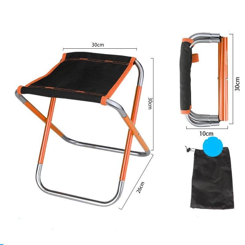 Portable Folding Chairs Outdoor Ultra Light Folding Stools for Subway Train Travel Fishing Chair Picnic Camping Stool Chair