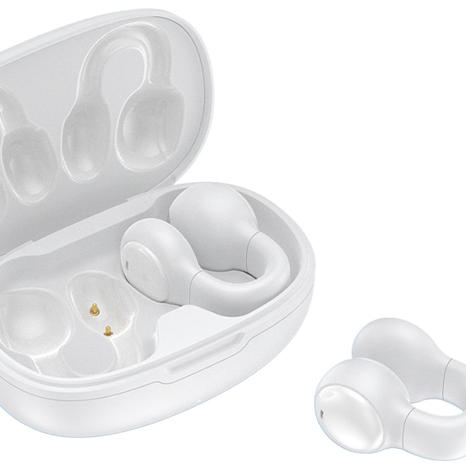 Ear Clip Headphones Earpiece Calling Earphones for Business Driving Fitness