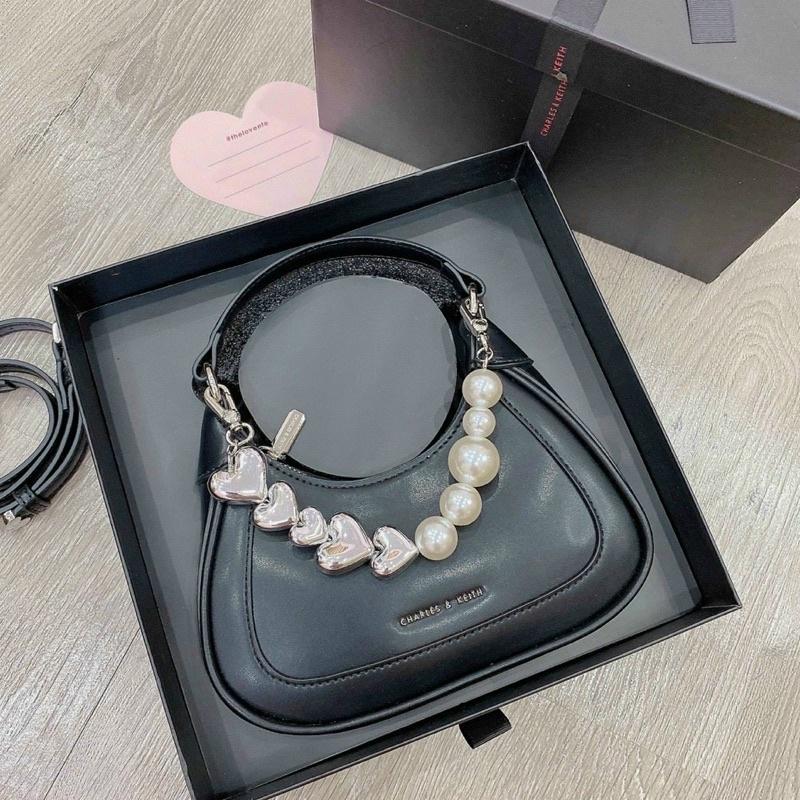 Túi Ngọc Hộp Nơ Hồng Zize 20cm xách tay sang chảnh hàng chuẩn loại 1