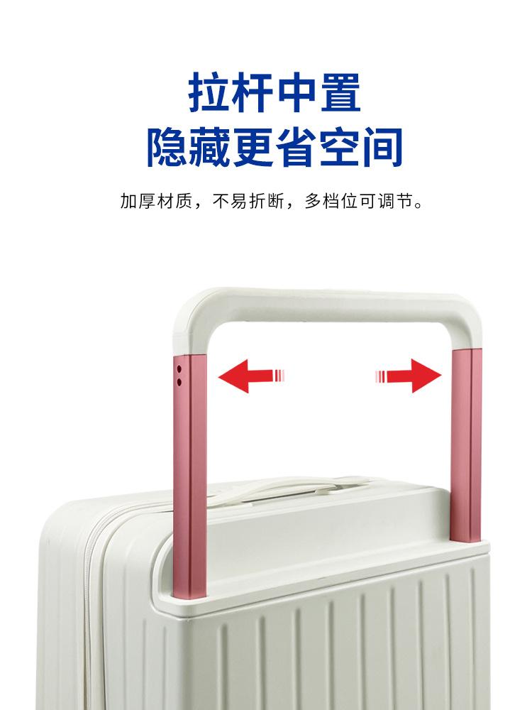 Đảm bảo chất lượng xe đẩy mới vali xe đẩy rộng vali học sinh nam nữ 26 inch hộp kết hợp bánh xe đa năng vali da du lịch ký gửi