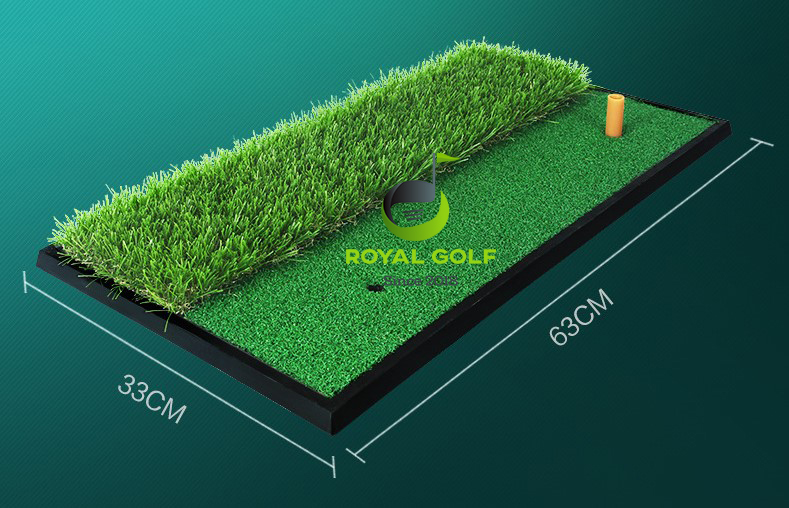 Thảm tập Golf Swing Mini 2 loại cỏ
