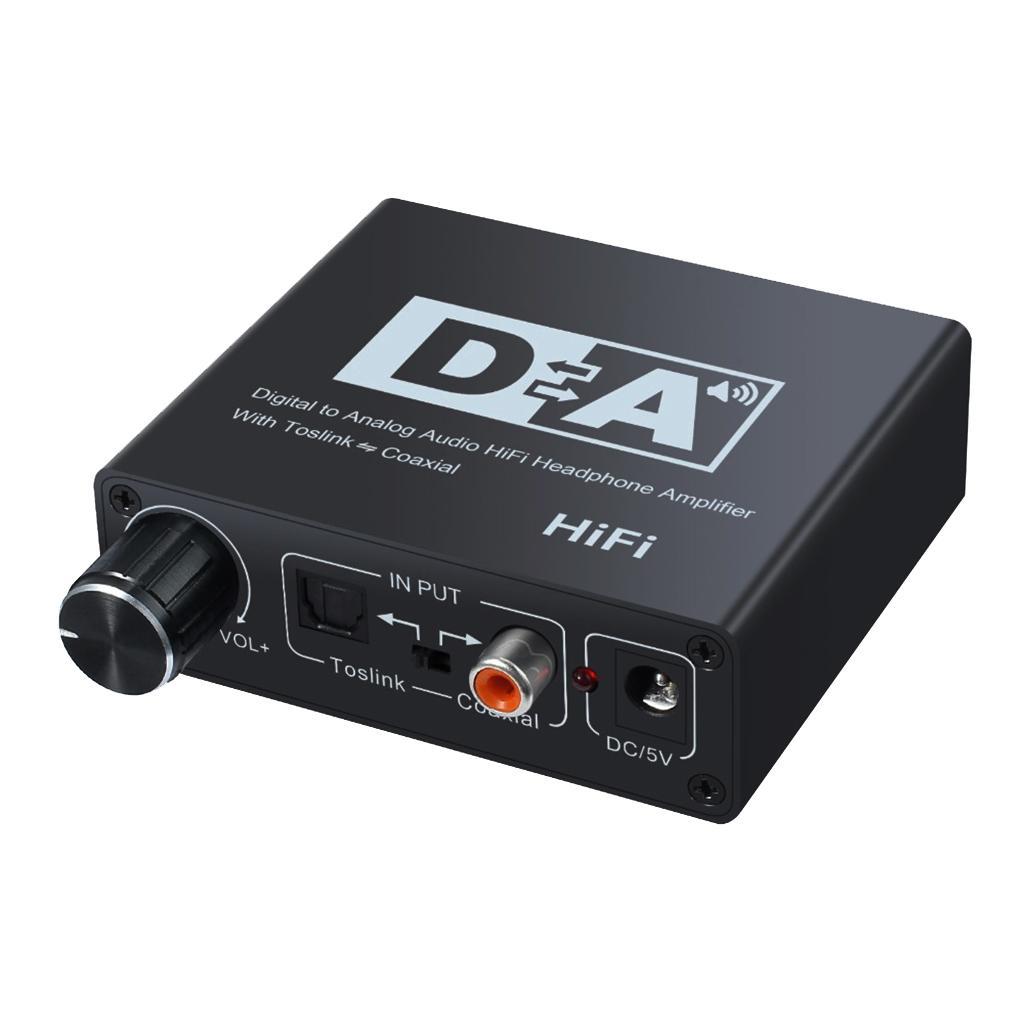 Switch 3.5mm Digital to Analog Audio Adapter Converter EU