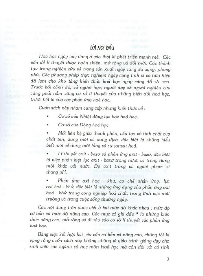 Sách - Cơ Sở Lí Thuyết Các Phản Ứng Hóa Học (DN)