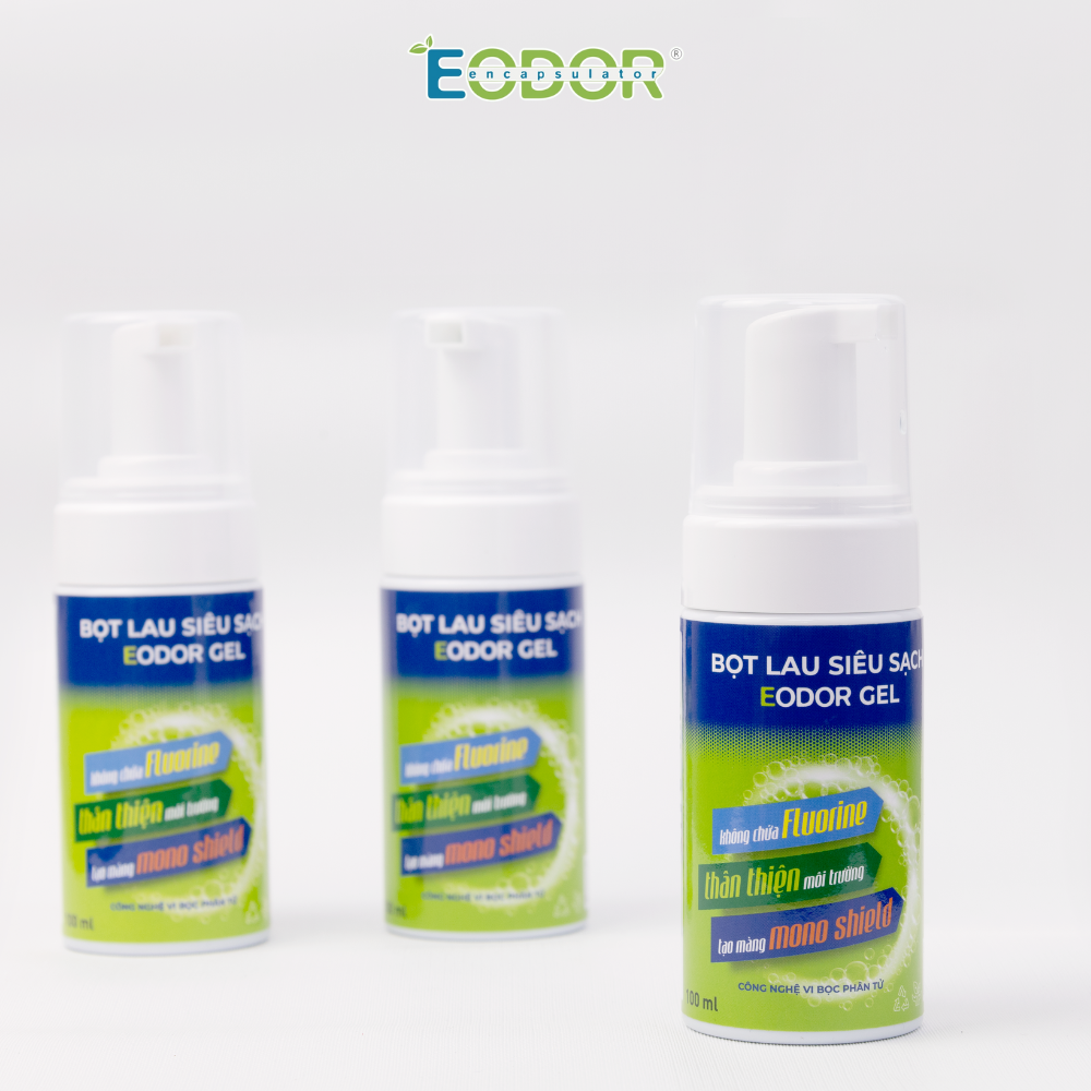 Bọt Lau Siêu Sạch Bề Mặt EODOR GEL 100/200ml. Công Nghệ Vi Bọc Phân Tử