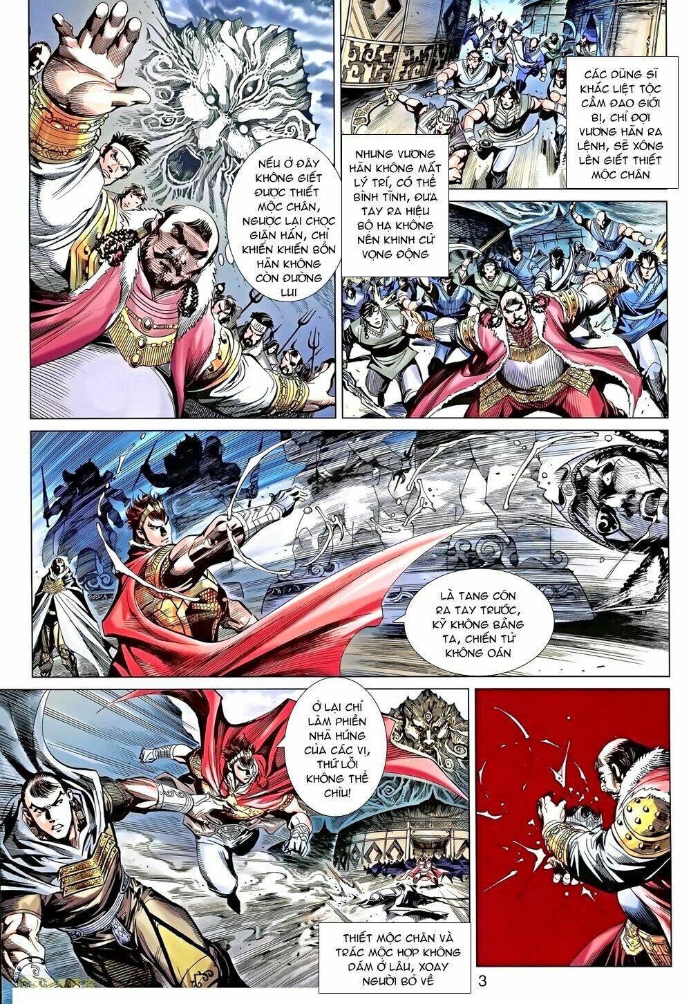 thiên tử truyền kỳ 8 - thương thiên bá hoàng chapter 56 3