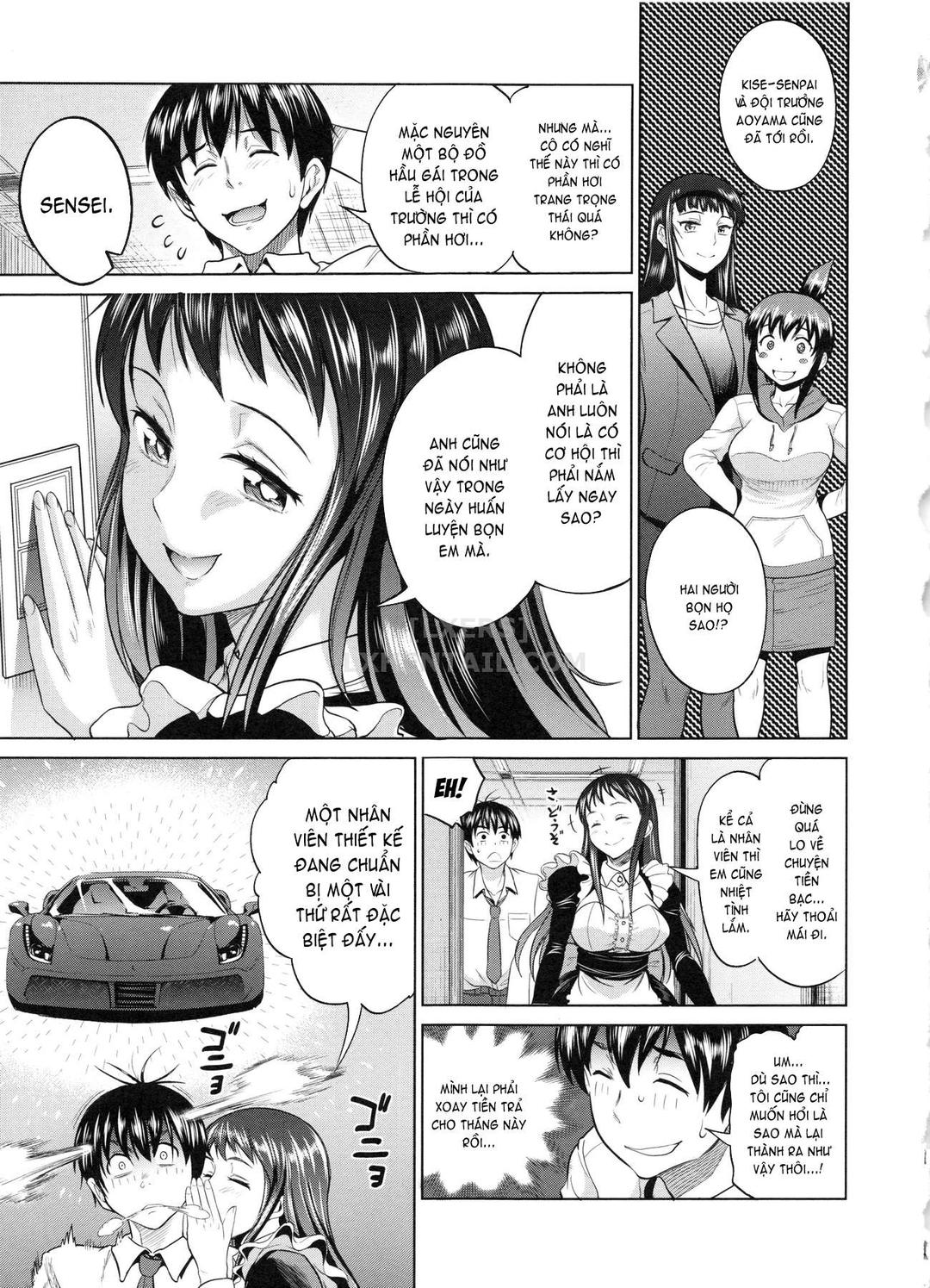 những cô nàng ở clb bóng vợt + sau 2 năm chapter 13 4