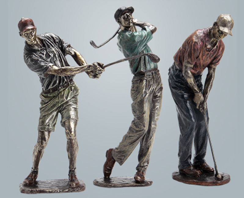 Tượng Đánh Golf Décor - Trang Trí Để Bàn, Kệ Tủ, Quà Tặng Sếp