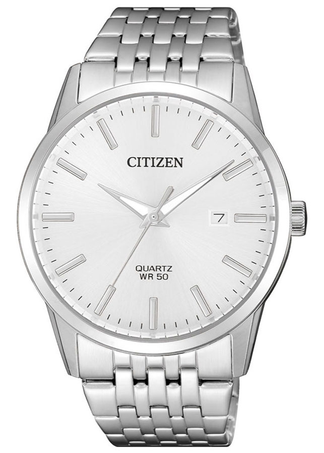 Đồng Hồ Nam Citizen Dây Thép Không Gỉ BI5000-87A - Mặt Trắng (39mm)