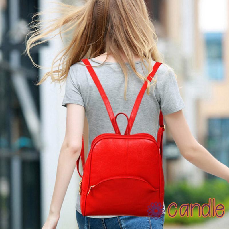 Balo Nữ Da Pu Phong Cách Hàn Quốc